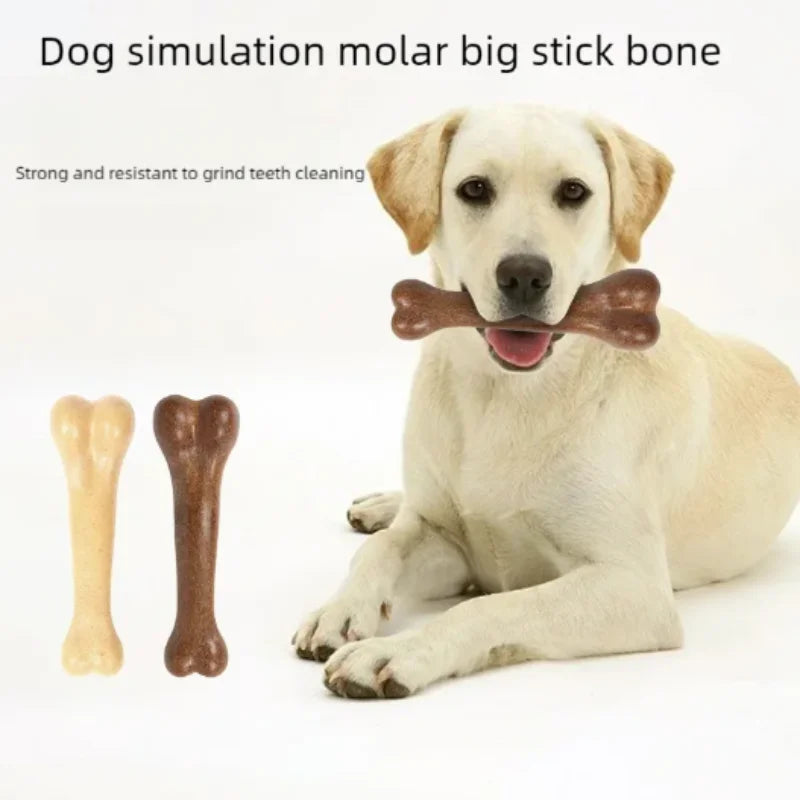 Natural Wooden Indestructible Dog Chew Toy For Puppies