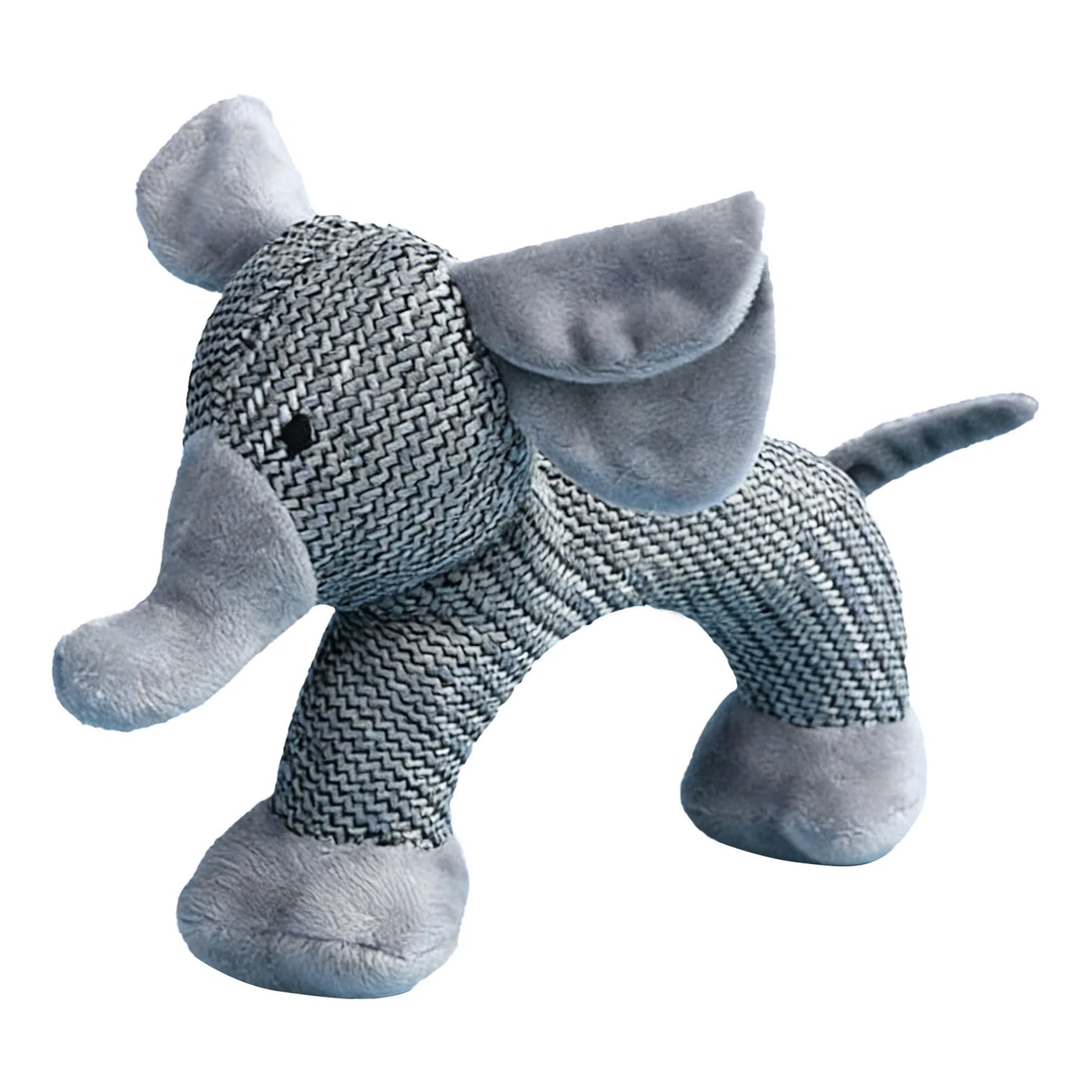Interactive Squeaky Puppy Plush Dog Toy Cute Wear Resistant Material