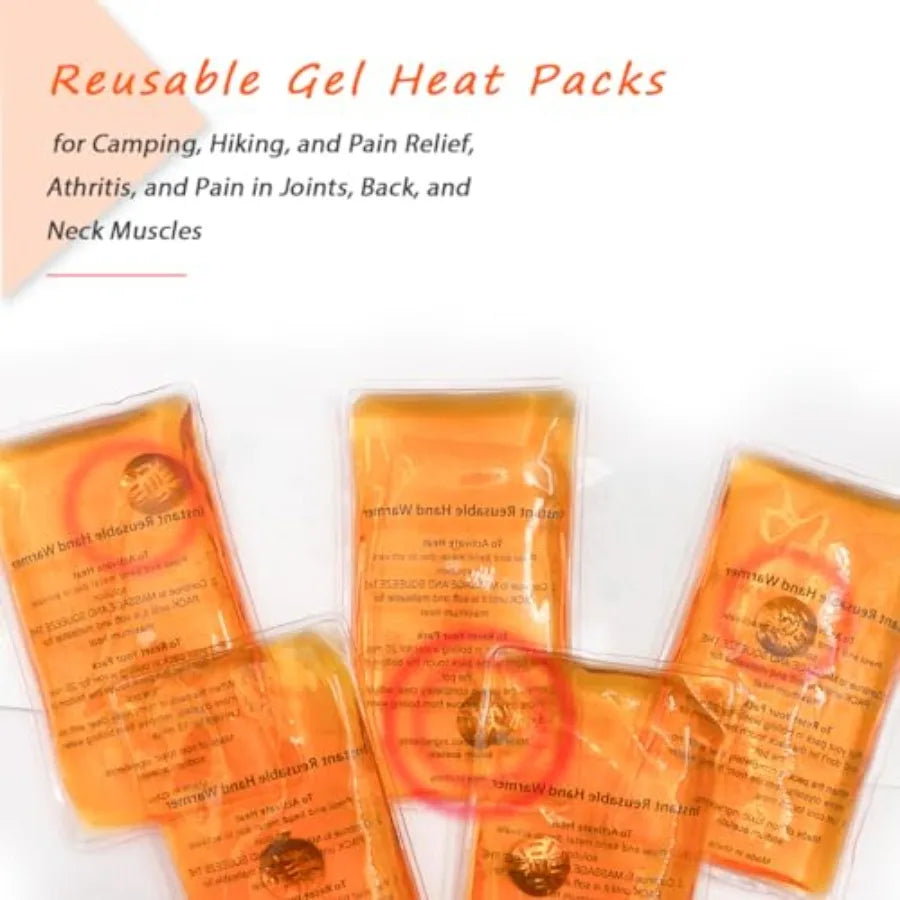 Reusable Snap Heat Pack Hand Warmer Gel For Camping Outdoor