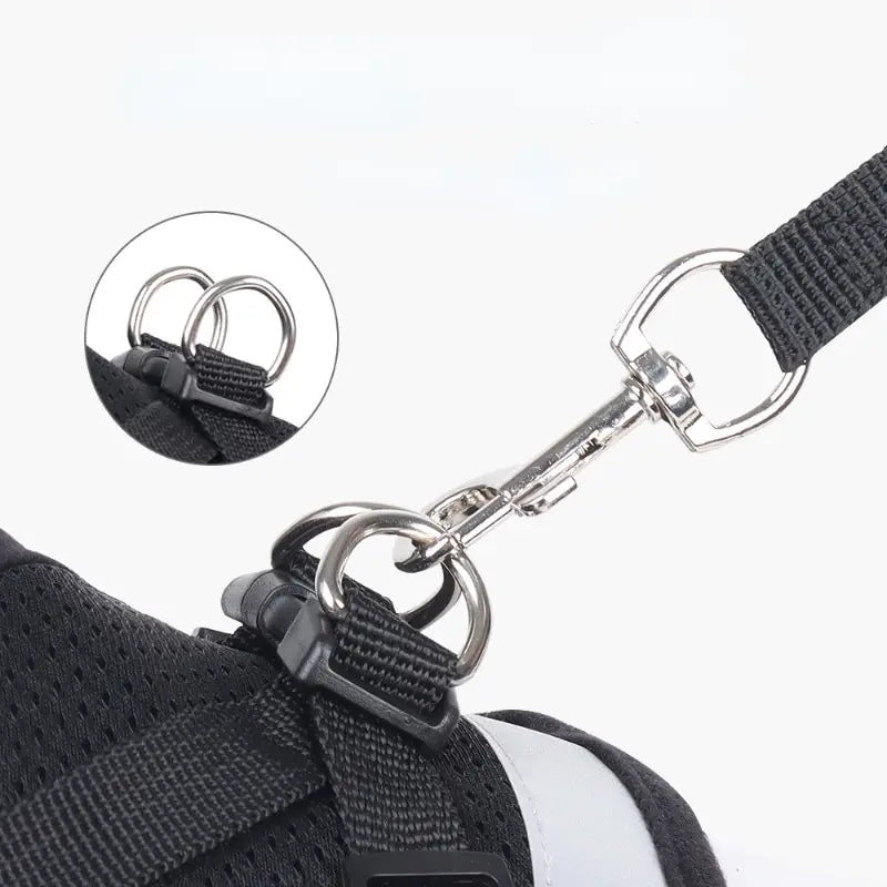 Pet Undershirt Mesh Harness Reflective Adjustable For Dogs