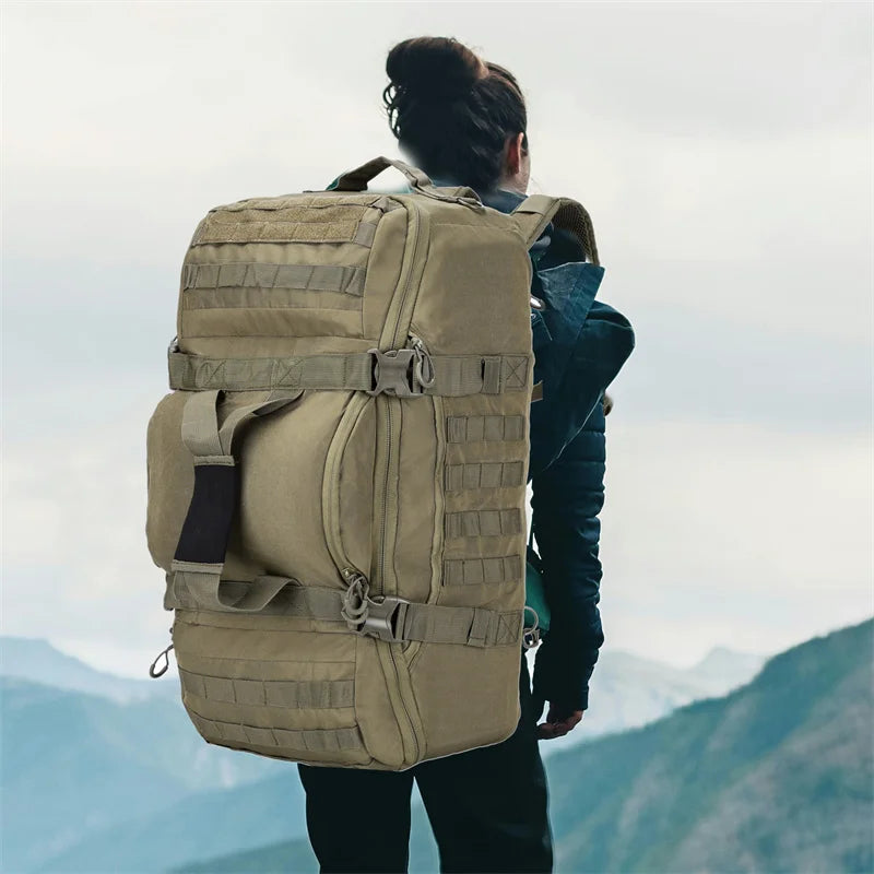 LQARMY Outdoor Tactical Backpack Molle Hiking Camping Bag