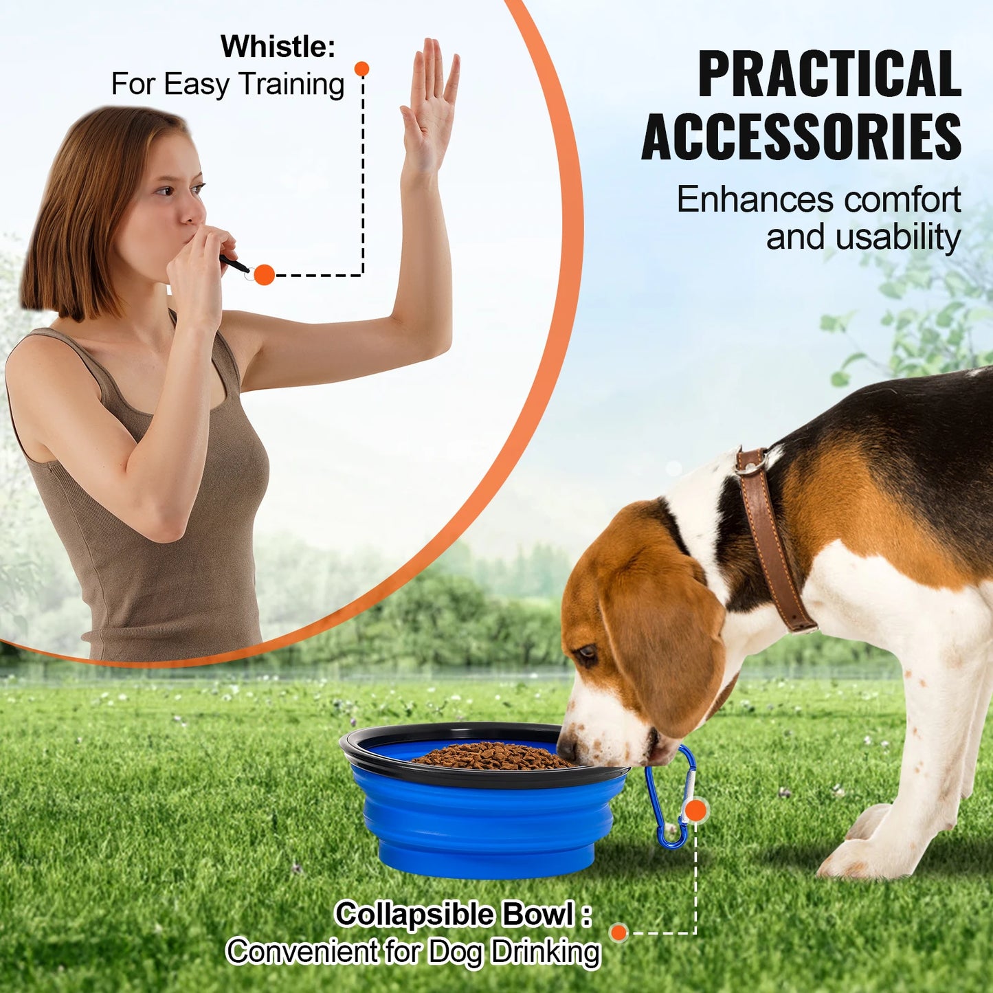 Dog Agility Training Equipment Set With Adjustable High Hurdles