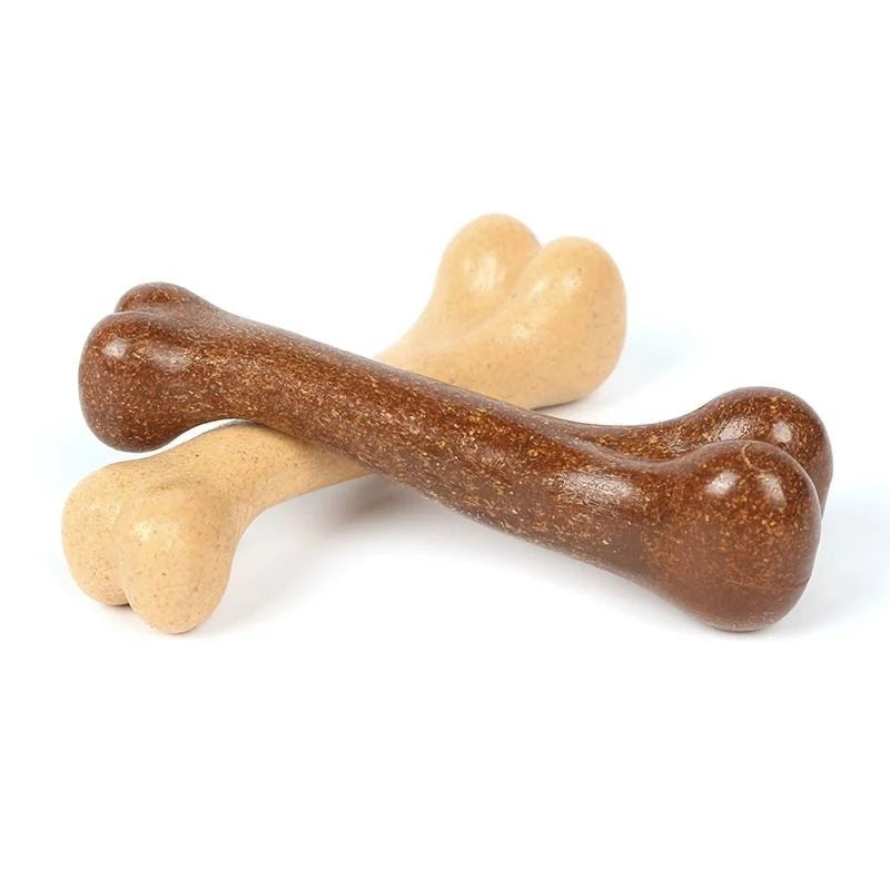 Natural Wooden Indestructible Dog Chew Toy For Puppies