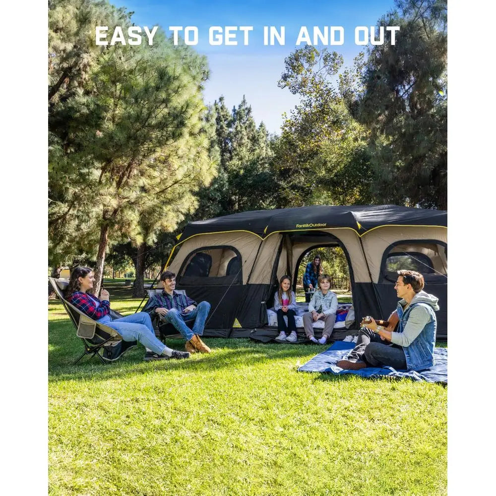 YTYIN Instant Cabin Tent For Large Groups, Fast Setup