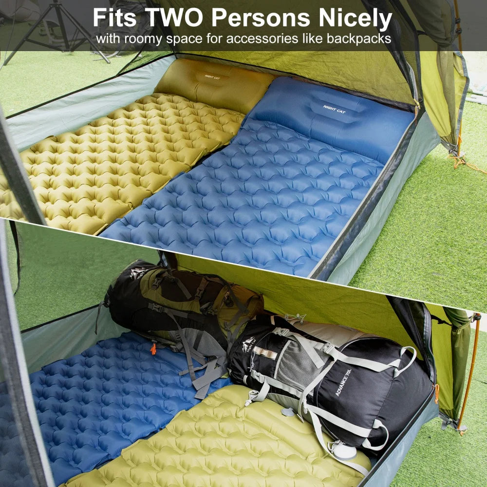 Night Cat Two Person Backpacking Tent Double Layers Waterproof Ultralight