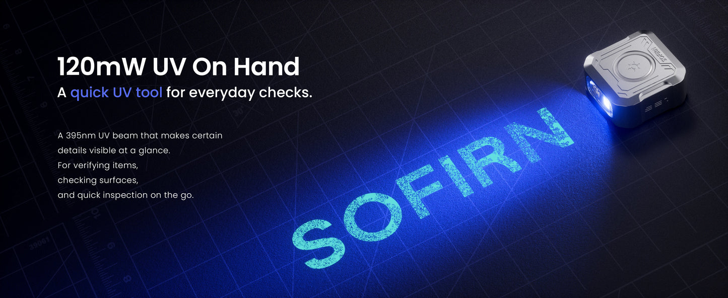 Sofirn SE1 300 Lm Pocket Flashlight With RGB Signal Ring