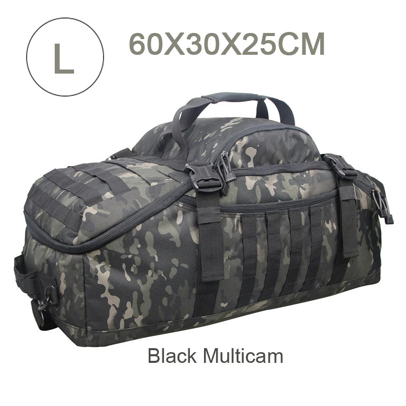 LQARMY Outdoor Tactical Backpack Molle Hiking Camping Bag