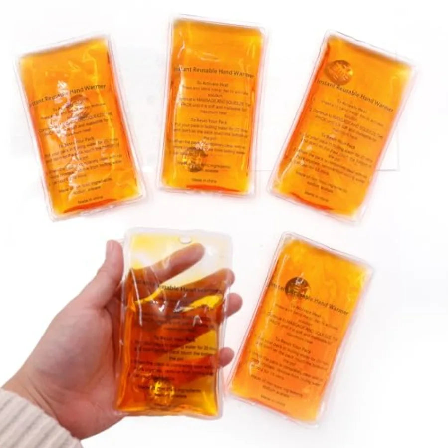 Reusable Snap Heat Pack Hand Warmer Gel For Camping Outdoor