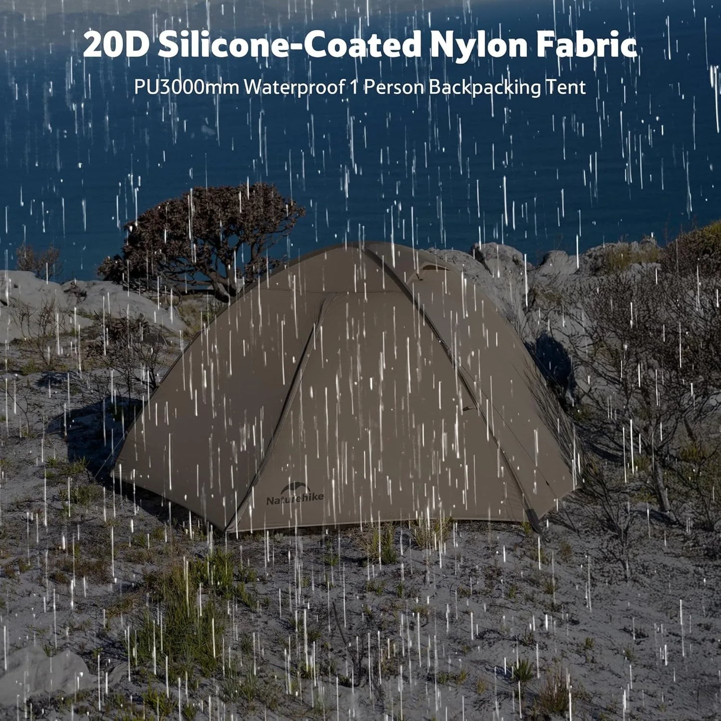 Naturehike Giling Pro 4 Seasons Dome Hiking Tent Camping Gear