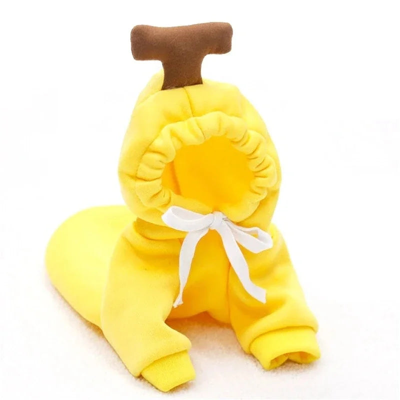 Wangmeow Warm Fleece Cute Fruit Hoodie For Small Dogs