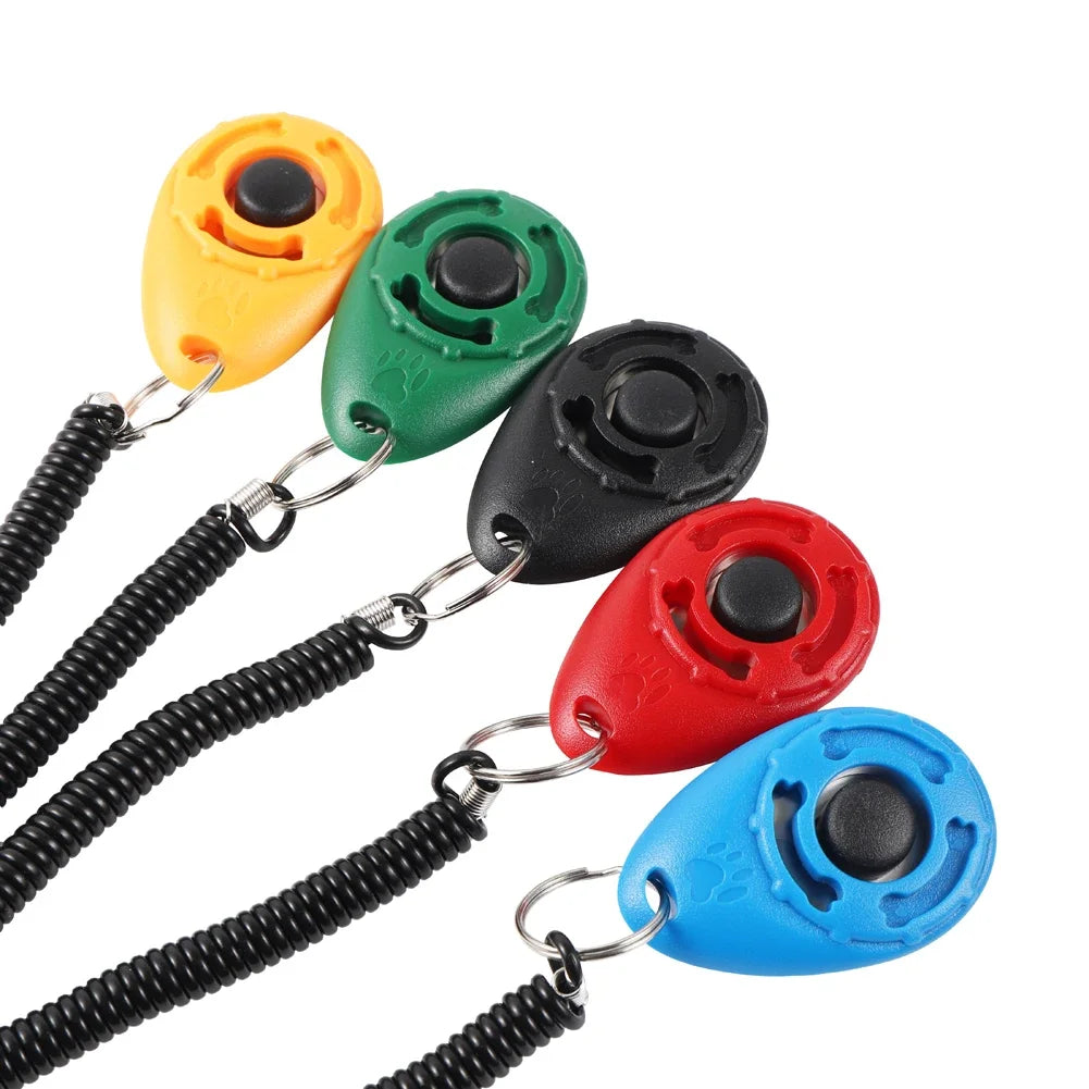 Dog And Cat Training Clicker With Adjustable Wrist Strap