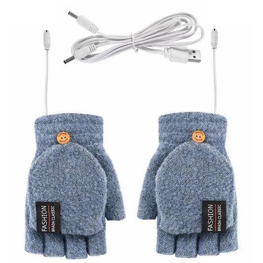 USB Electric Heating Gloves for Sports and Winter Activities