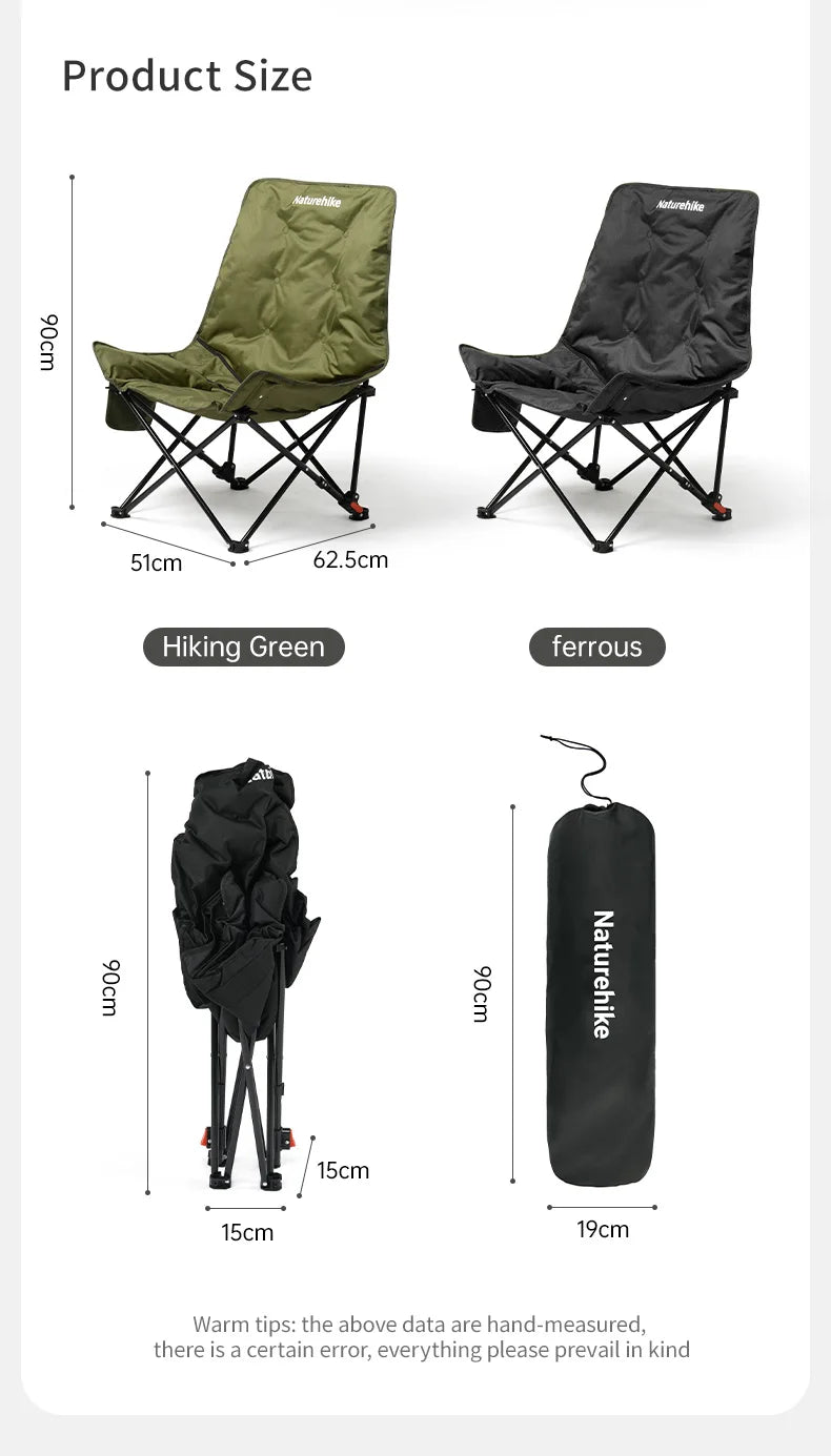 Naturehike Sea Star Recliner Moon Chair Folding Outdoor Chair
