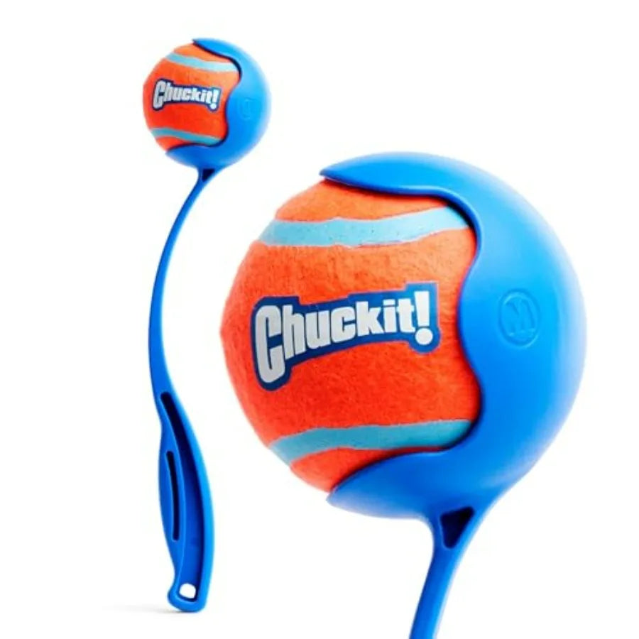 Dog Ball Launcher Plastic Pet Fetch Thrower For Dogs
