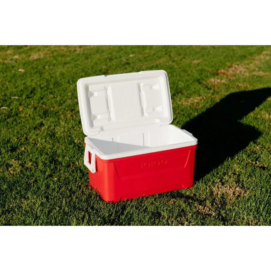 Hard Sided Ice Chest Cooler Durable Insulated Portable For Outdoors