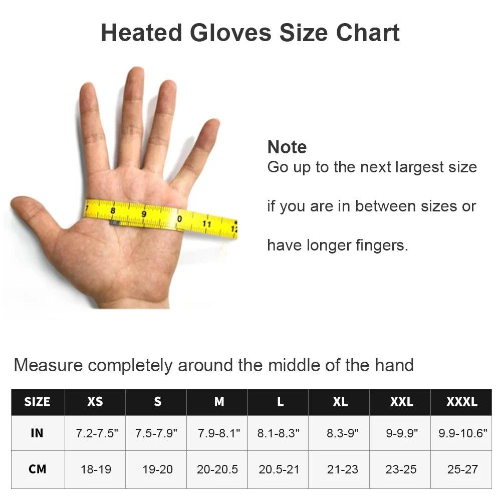 Savior Heat Electric Rechargeable Heated Gloves Outdoor Winter Sports