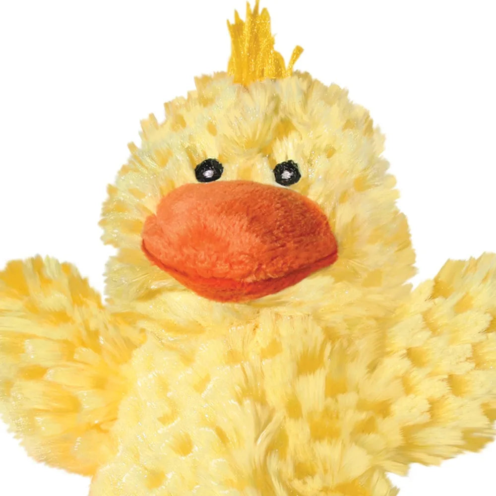 Squeaky Duck Dog Toy With Plush Chew And Loud Squeaker
