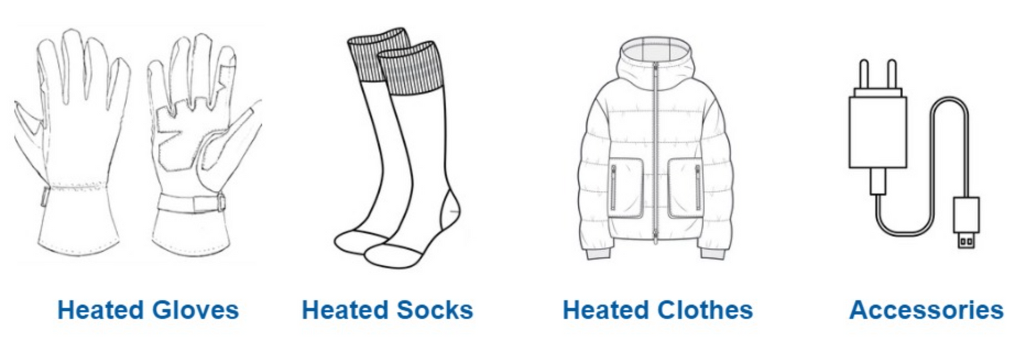 Savior Heat Electric Rechargeable Heated Gloves Outdoor Winter Sports