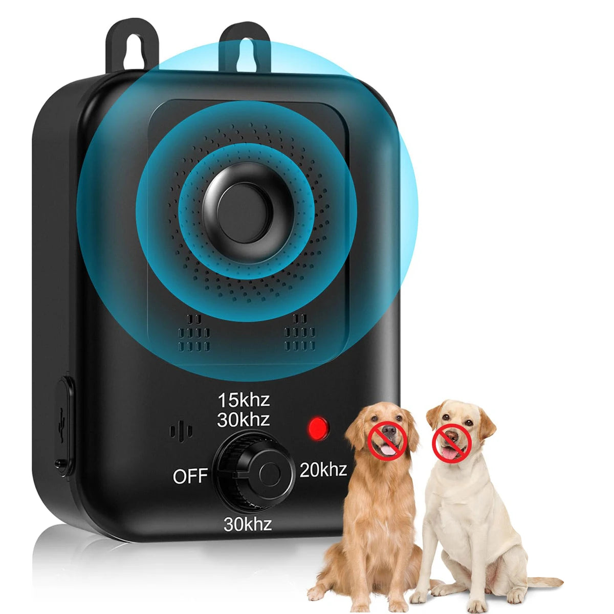 PetEdu Rechargeable Automatic Bark Deterrent For Dogs Indoor Outdoor Ultrasonic