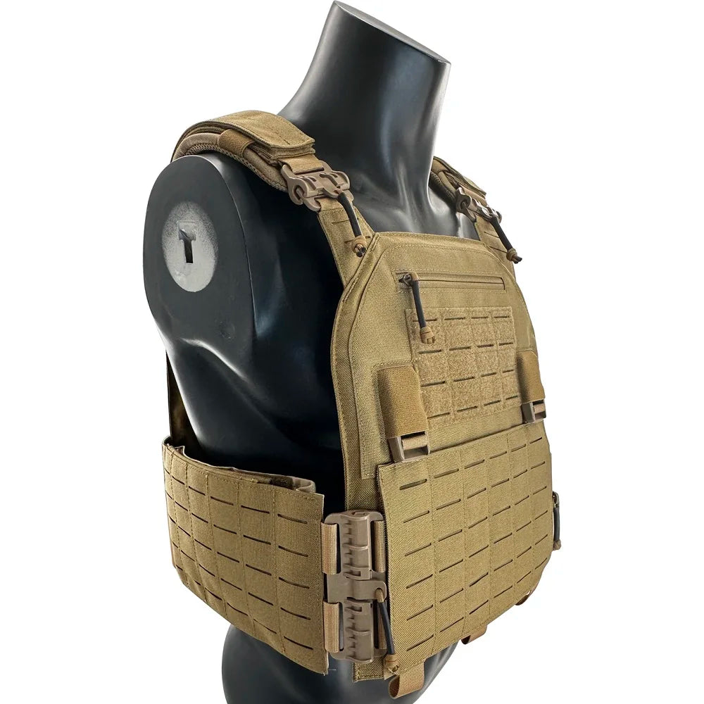 LAVC Modular Quick Release Plate Carrier Vest For Enhanced Protection