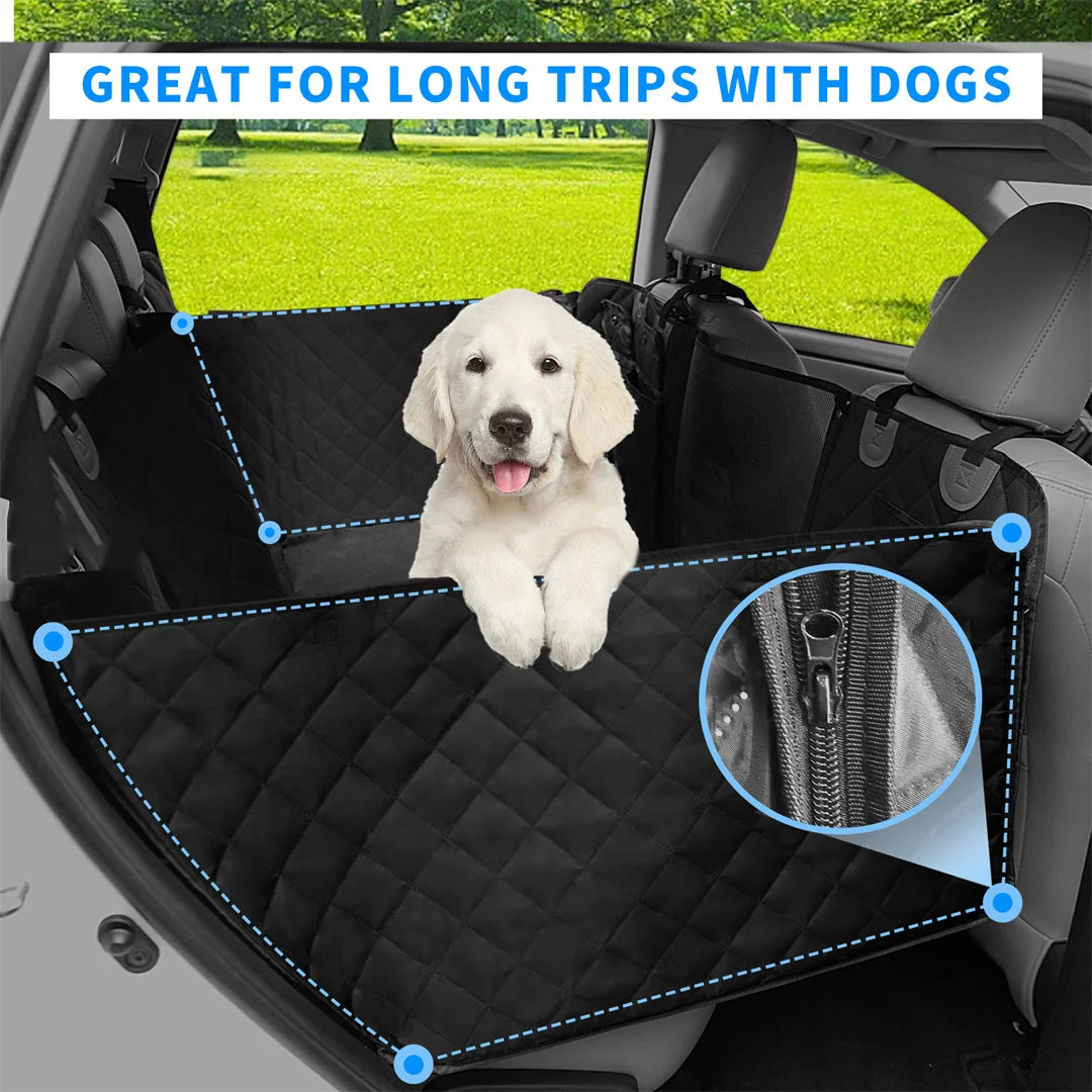 BINGOPAW Waterproof Dog Car Seat Extender Hammock for Back Seat