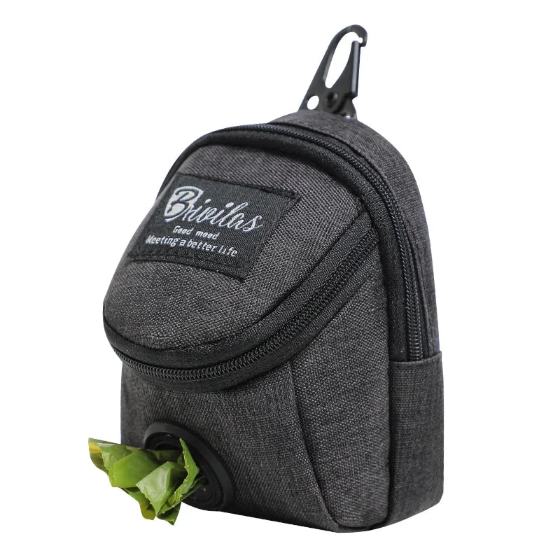 MOONBIFFY Portable Dog Training Treat Bag Dispenser Waist Pouch