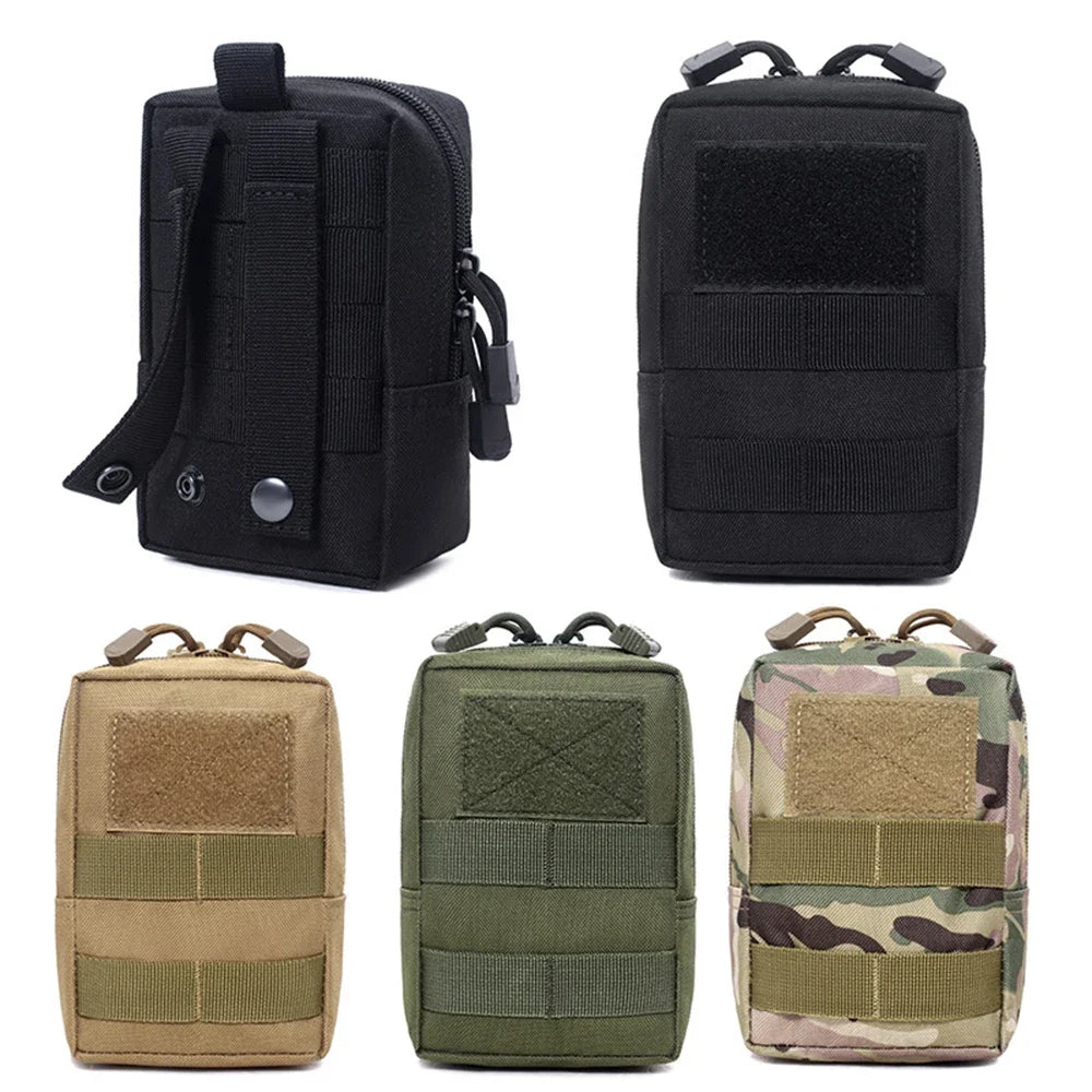 Dog Tactical Bags Set With MOLLE Pouches For Harness