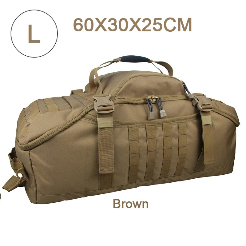 LQARMY Outdoor Tactical Backpack Molle Hiking Camping Bag