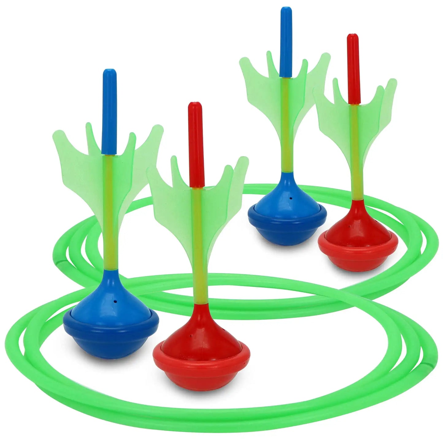 Joyfy Glow In The Dark Lawn Darts Game Set Outdoors