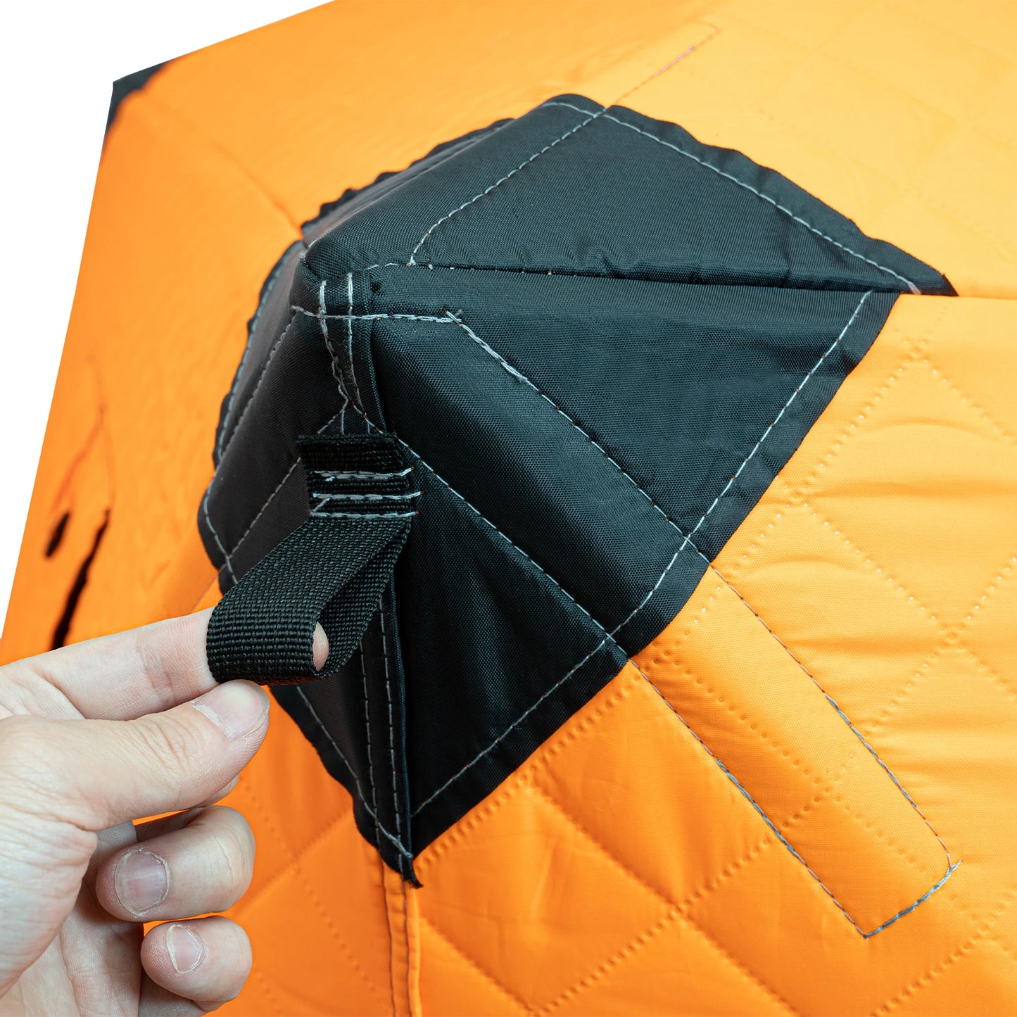 Bymaocar Ice Fishing Tent Outdoor Thermal Shelter Dual Zipper Windproof