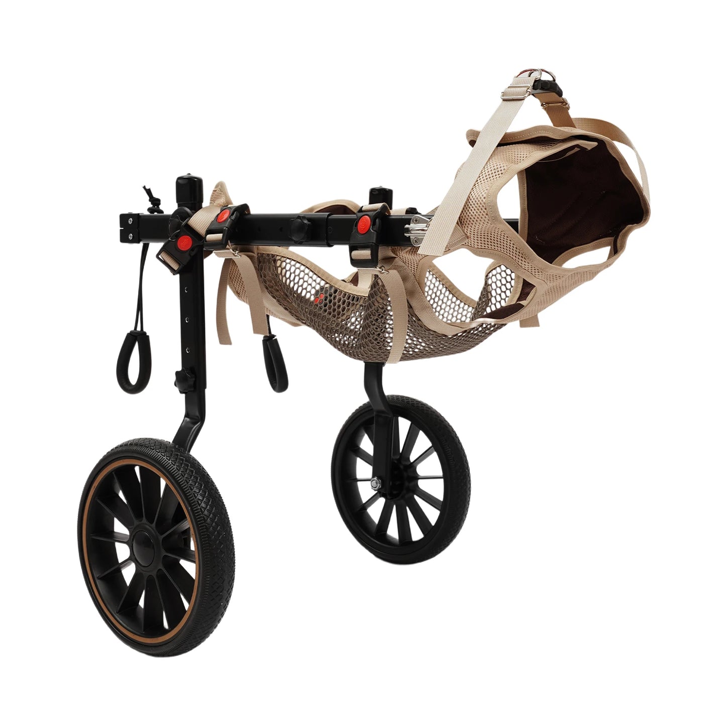 Adjustable Dog Wheelchair Hind Leg Walker Aluminum Alloy Pet Cart