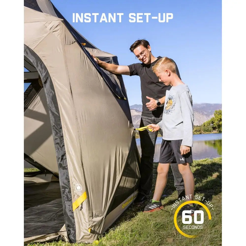 YTYIN Alpha C6 Ultra Instant Cabin Tent With Rainfly Windproof