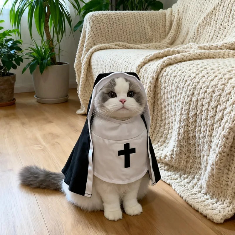 Funny Cat And Puppy Dress Up Cosplay Pet Clothes