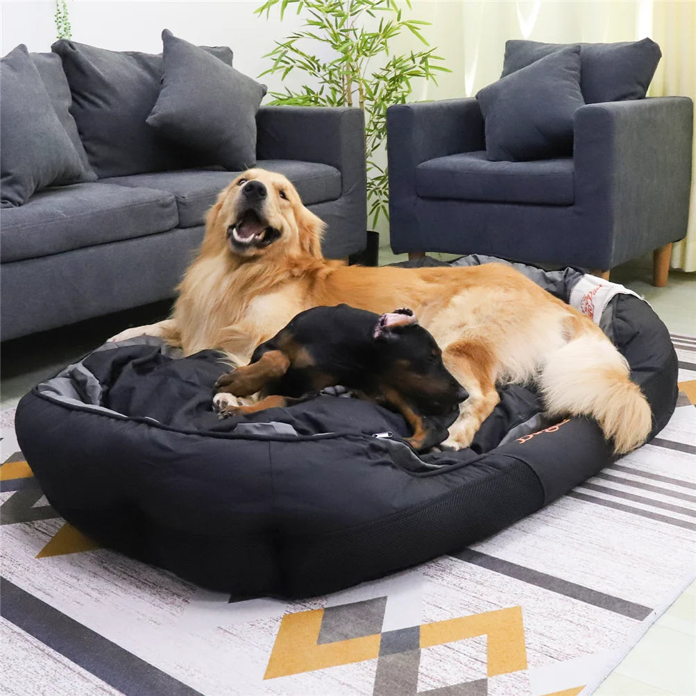 BINGOPAW All Season Calming Dog Bed With Removable Oxford Cover