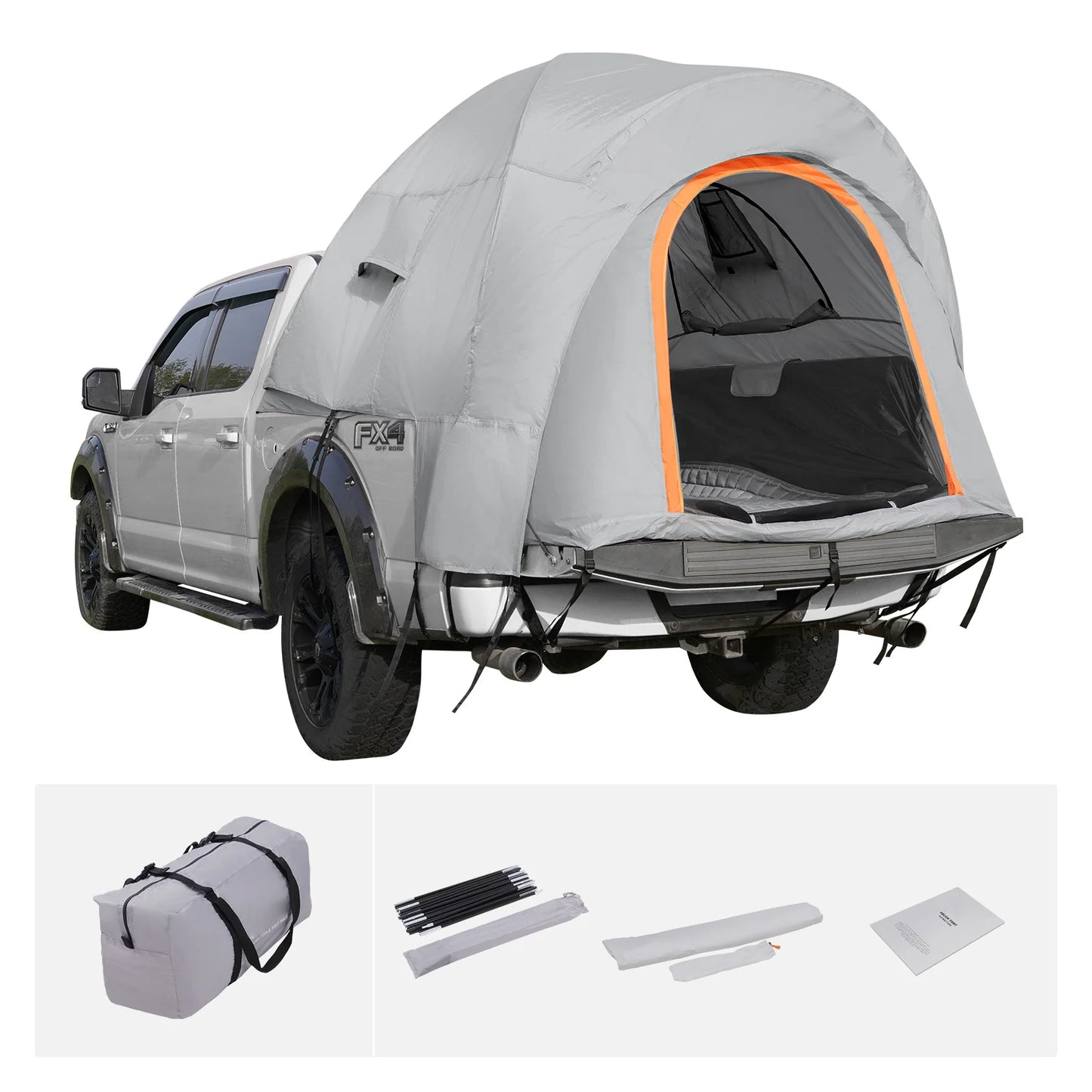 SucceBuy SUV Camping Tent With Double Layer Rainproof Design