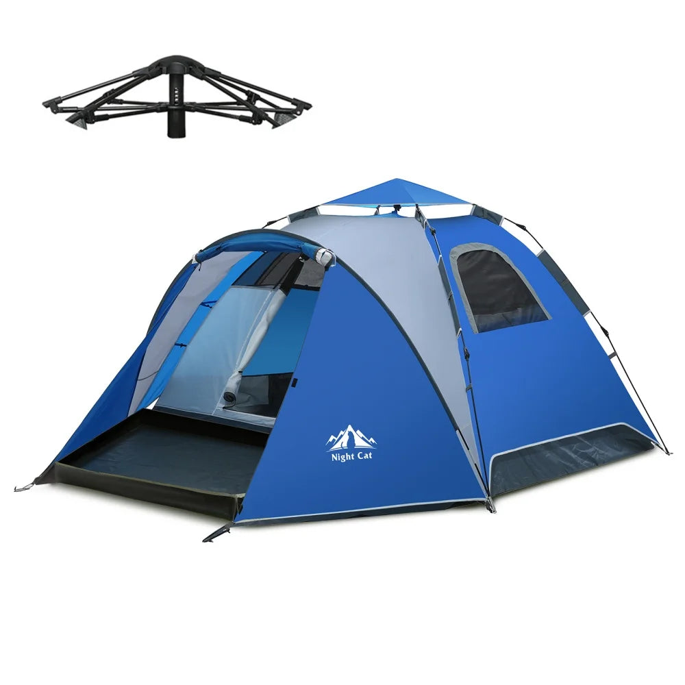 NightCat Pop Up Tent For 2 To 3 People Weatherproof
