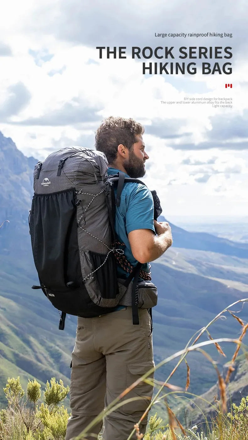 Naturehike Rock Outdoor Hiking Backpack With Rain Cover