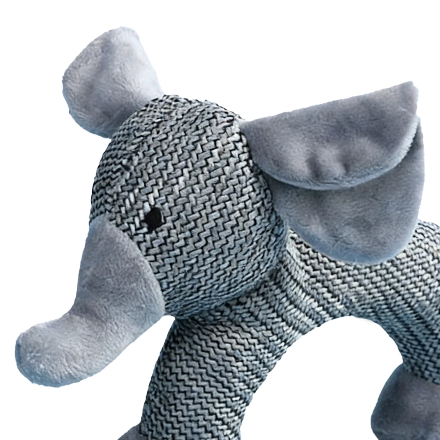 Interactive Squeaky Puppy Plush Dog Toy Cute Wear Resistant Material