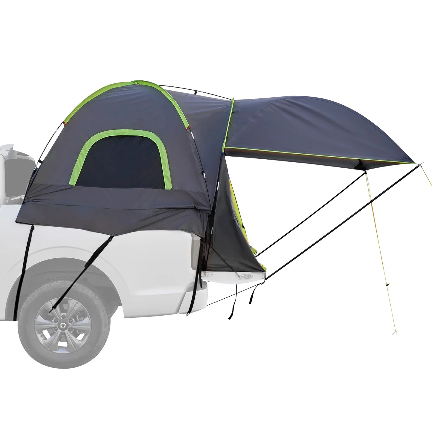 SucceBuy Pickup Truck Tent for Camping Waterproof PU2000 With Awning