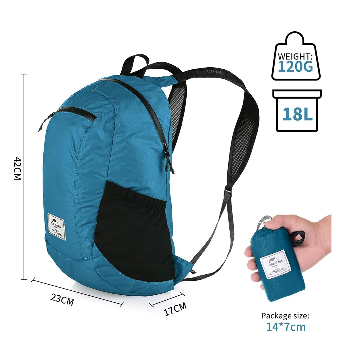Naturehike Lightweight Outdoor Backpack For Hiking And Travel