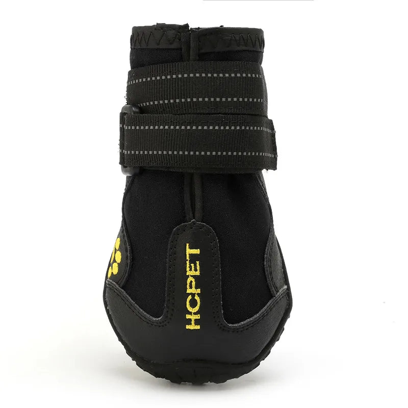 HCPET Waterproof Outdoor Dog Boots Set Durable Breathable