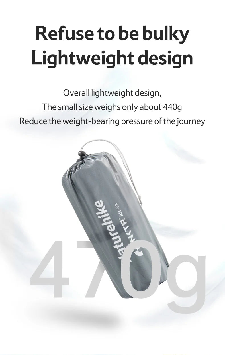 Naturehike Ultralight Inflatable Sleeping Pad R Value 5.8 Outdoor Camping