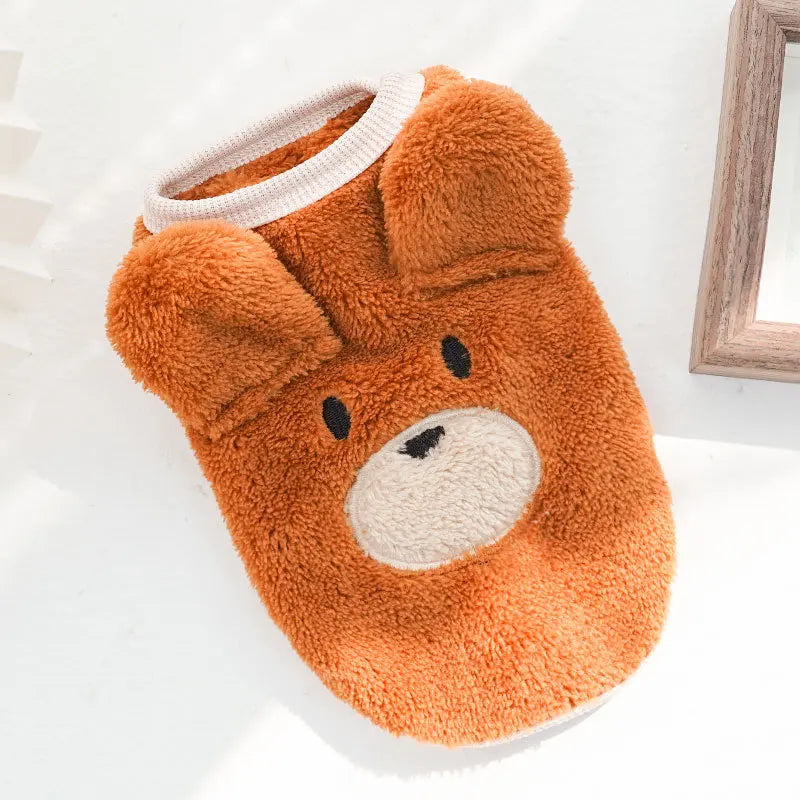 KaJiPet Soft Flannel Winter Vest For Small Dogs And Cats
