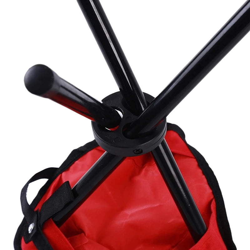 Outdoor Folding Triangular Stool For Camping Fishing And Beach