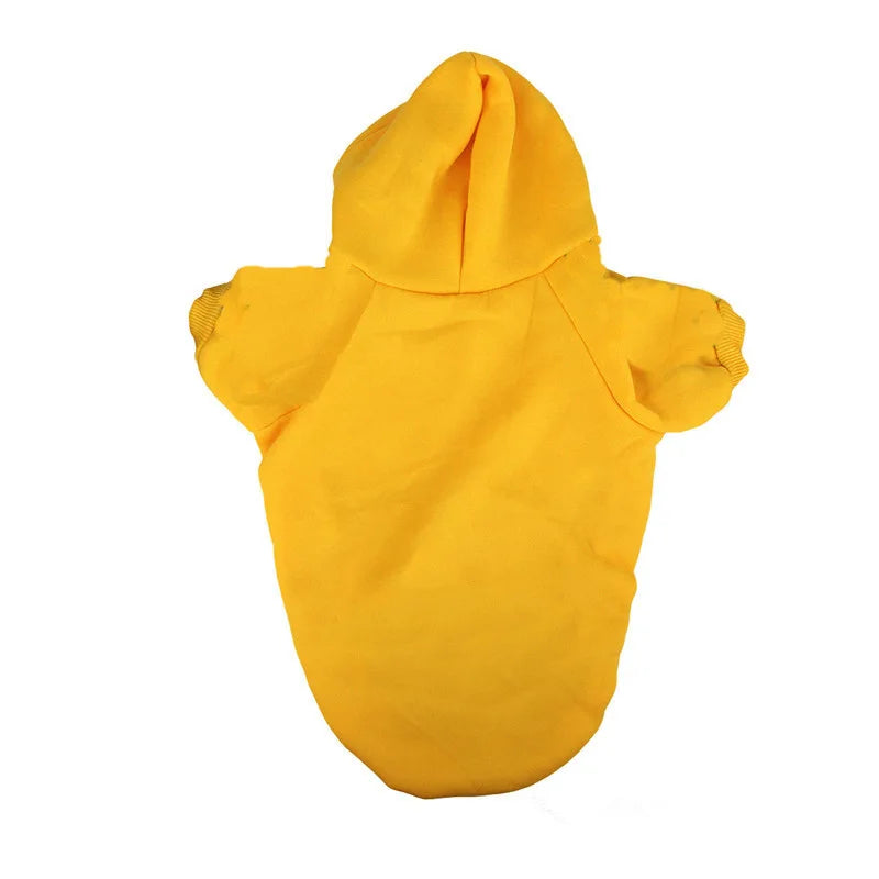 Winter Dog Hooded Sweatshirt Coat For Small Medium Large Dogs