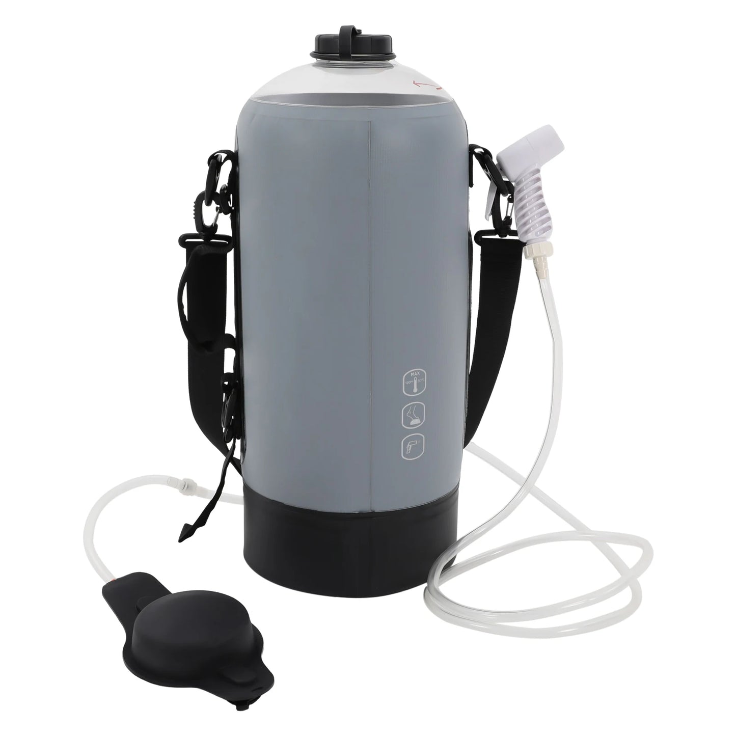 Bymaocar Portable Camp Shower With Air Pump