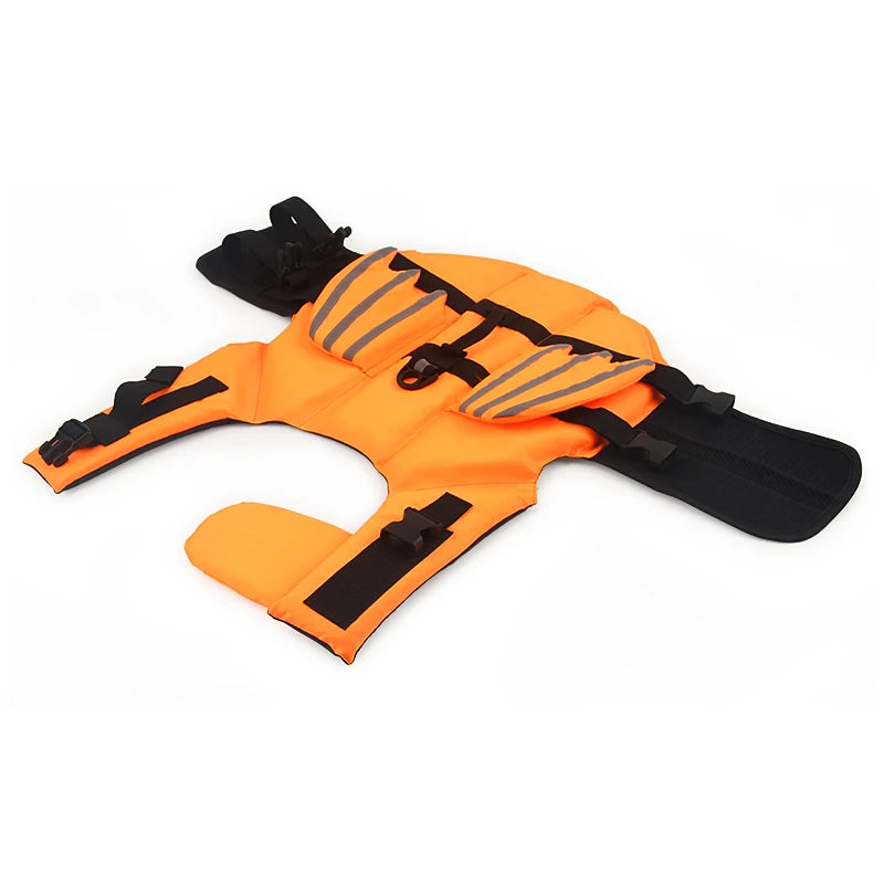 Piang Gouer Dog Life Vest Summer Swimwear With Reflective Wing