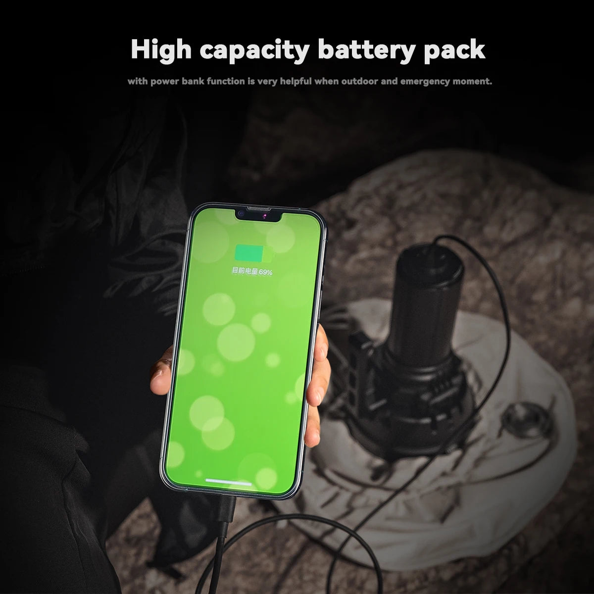 Imalent MS32 200000 Lumen Rechargeable Professional Searchlight LED Flashlight