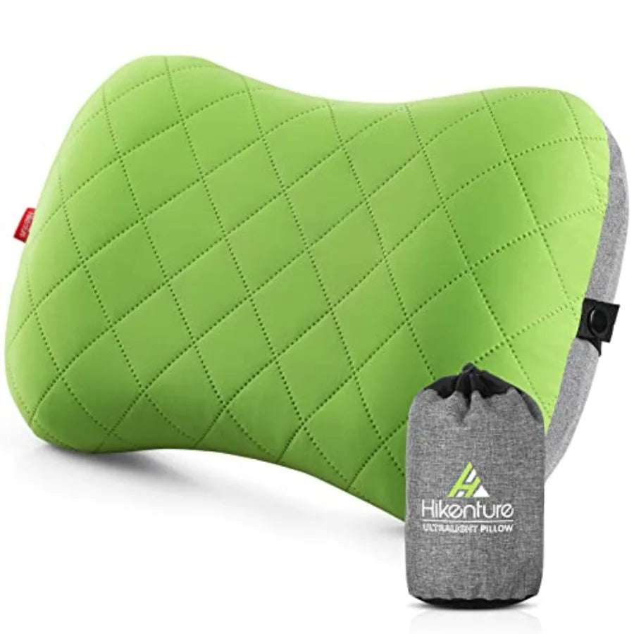 Camping Pillow With Removable Cover Ultralight Inflatable Neck Support