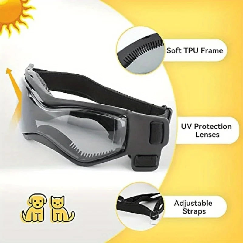 UV Protective Dog And Cat Goggles Eyewear For Outdoor Pets